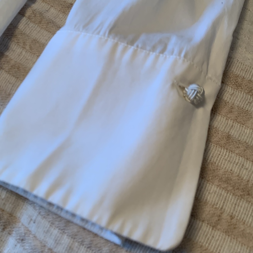 Kasper Button Down With Decorative Cuff Links - image 4